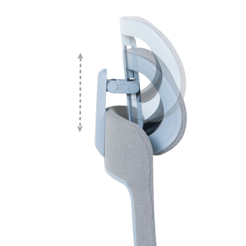 Ергономичен офис стол Carmen Ermelo син